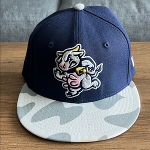 Brewers Theme Night 5850 Third Base V Baseball Cap Fitted 7 1/4